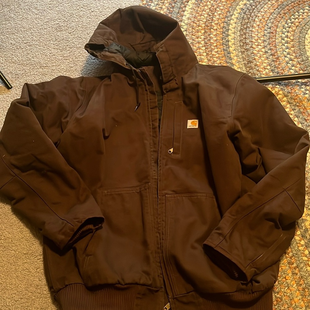 Men’s Chocolate Brown Carhartt Jacket